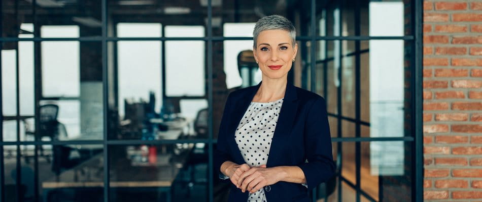 Businesswoman in the office