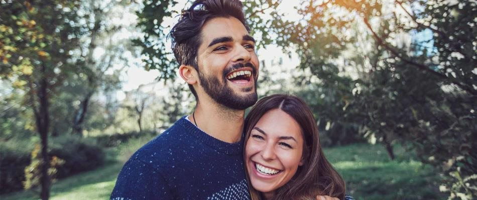 Happy couple