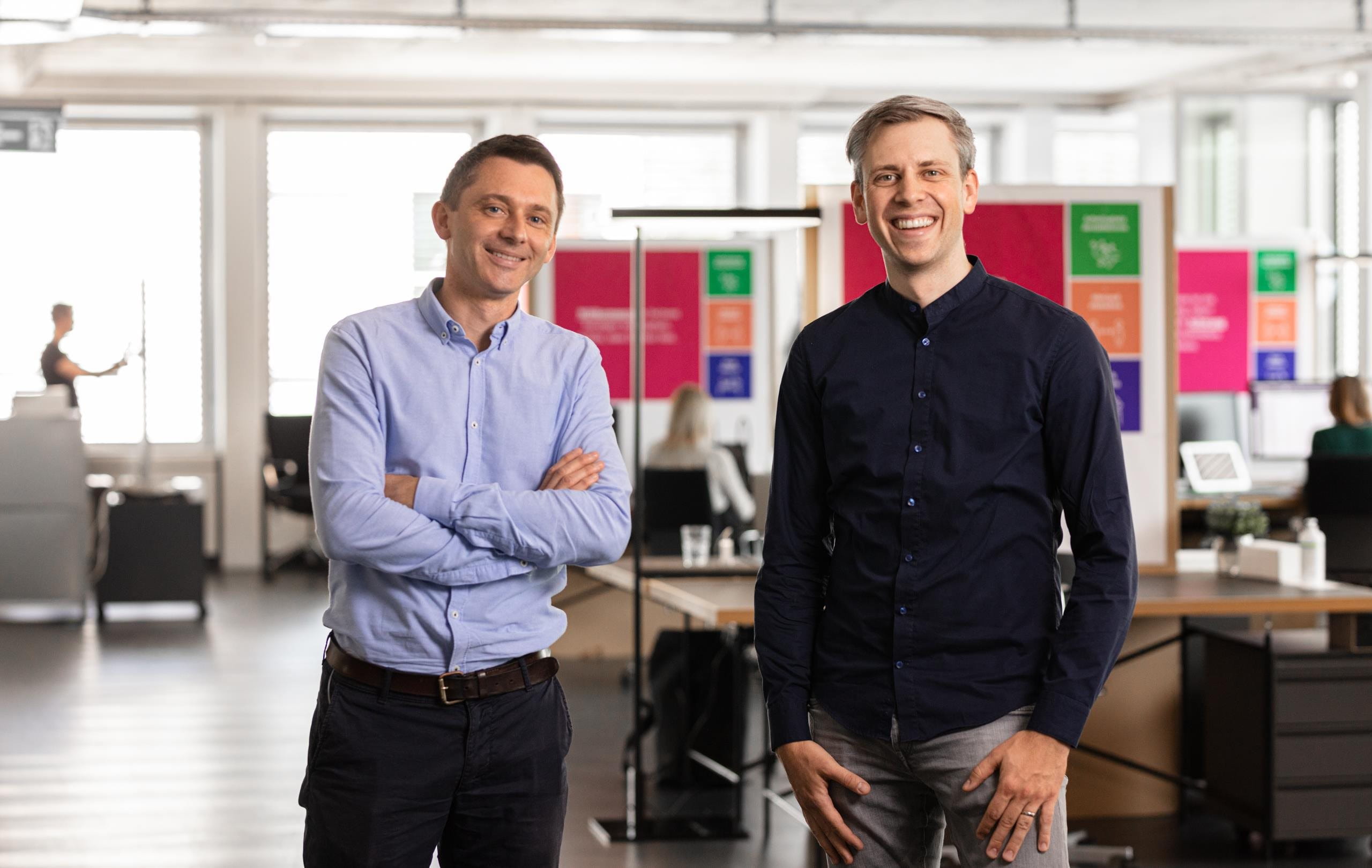 At Futureworks, the future has already begun Photo of Borries Schwesinger and Jonas Hubacher