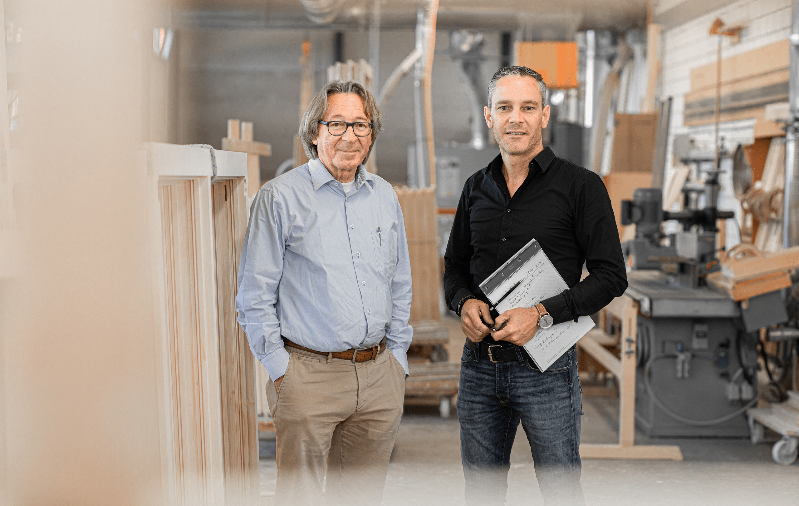 Photo Sepp Schmid and Raffael Schmid, Schmid Fenster Manufaktur Photo Sepp Schmid and Raffael Schmid, Schmid Fenster Manufaktur