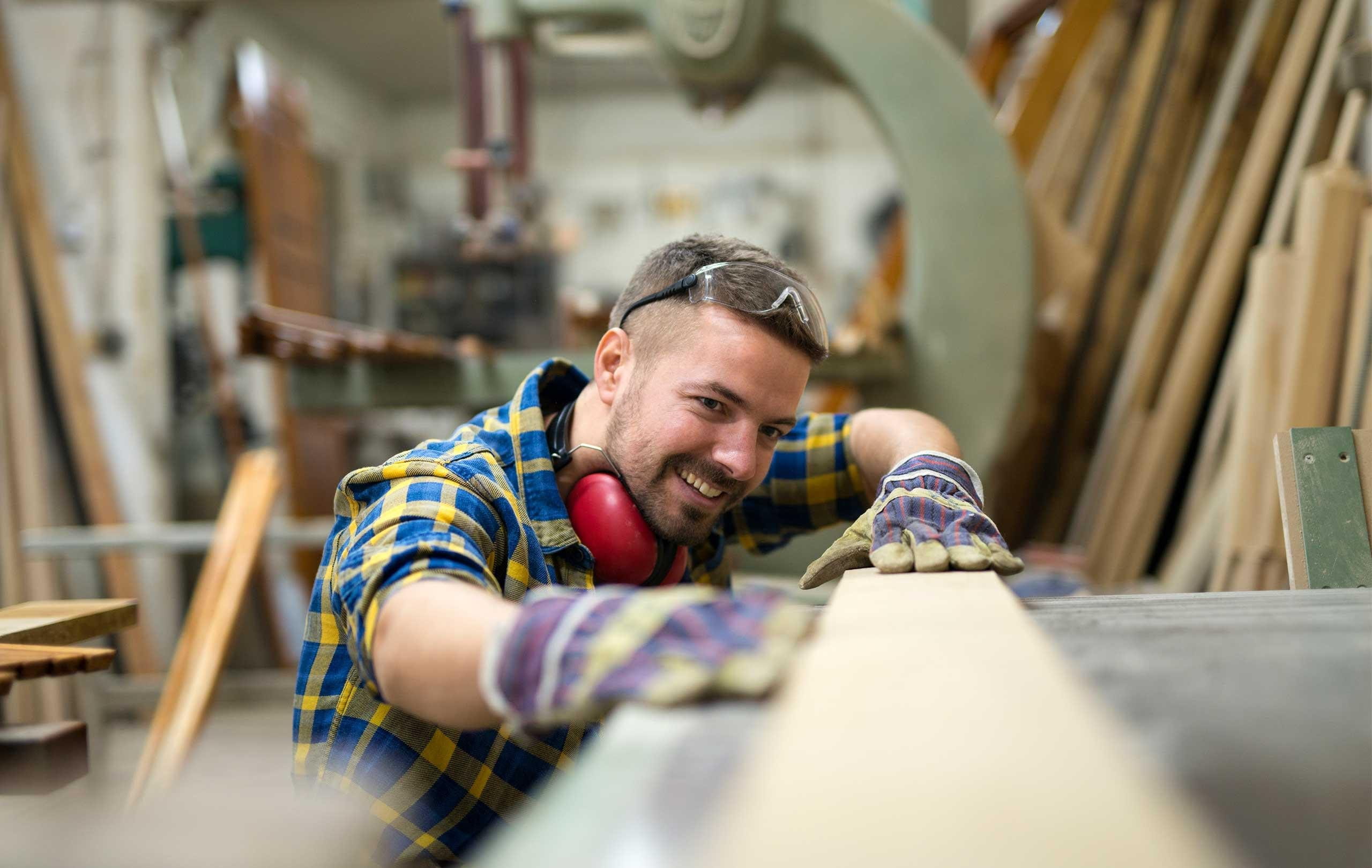 Carpenter at work Carpenter at work